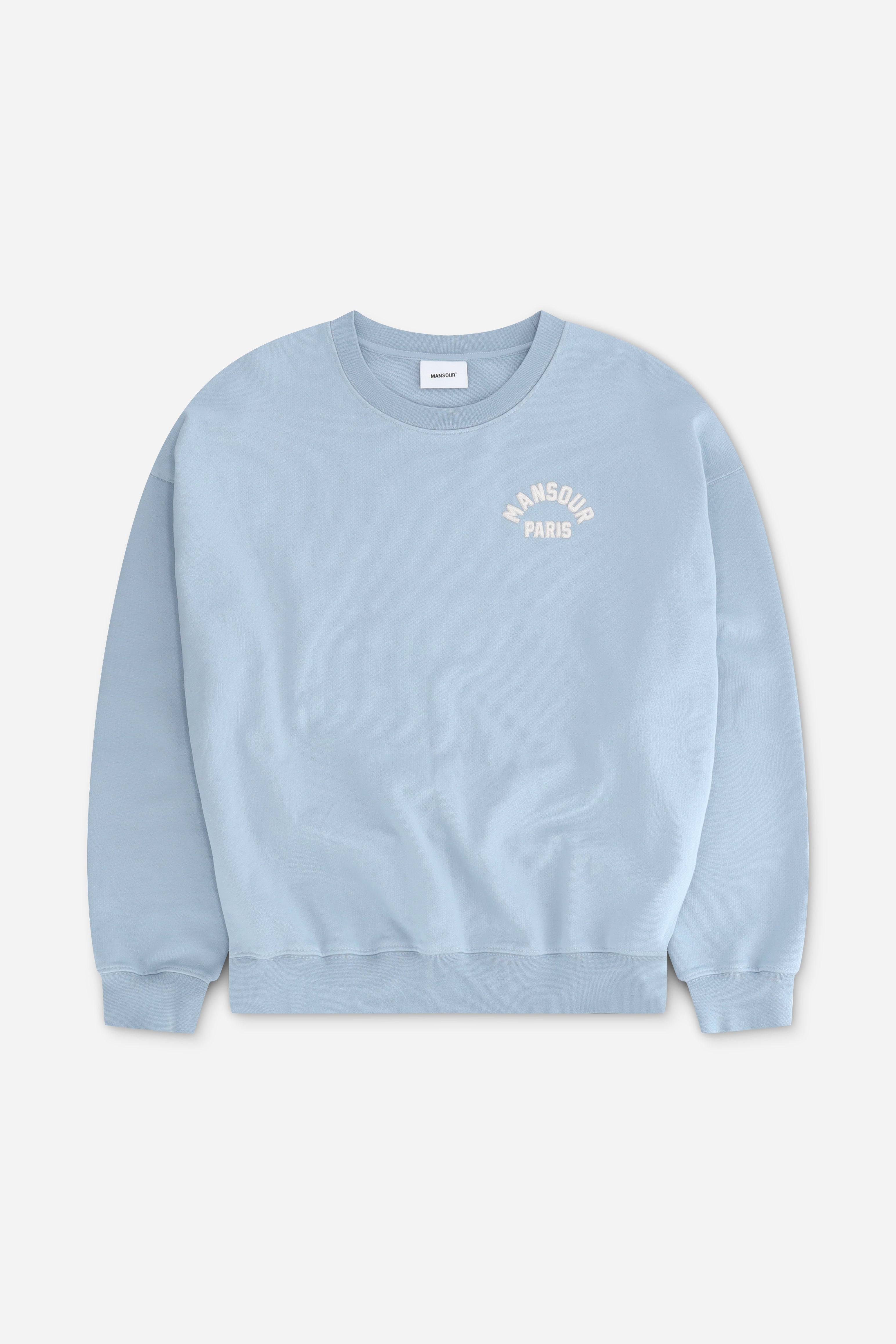 Paris College Sweater Dusty Blue