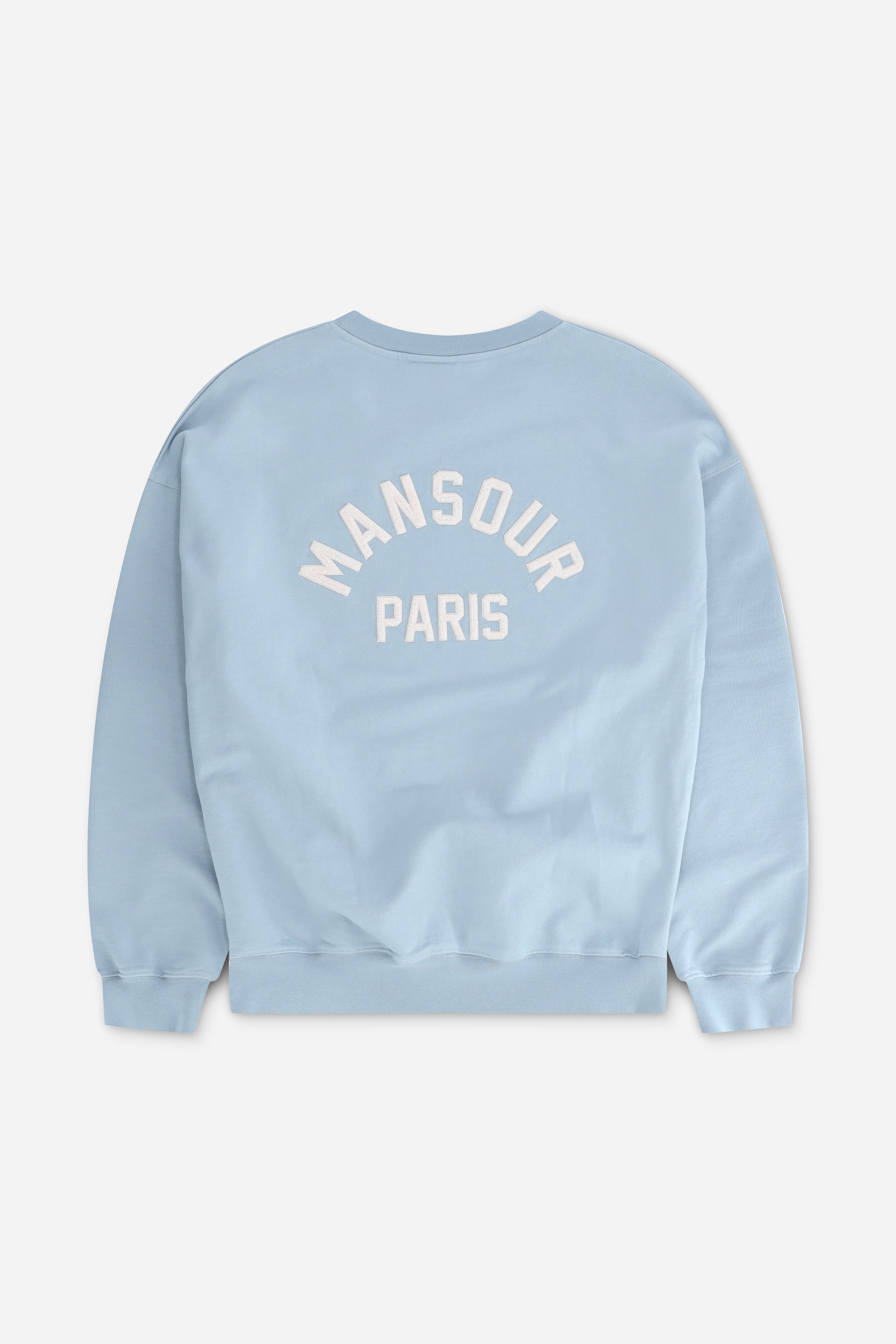 Paris College Sweater Dusty Blue