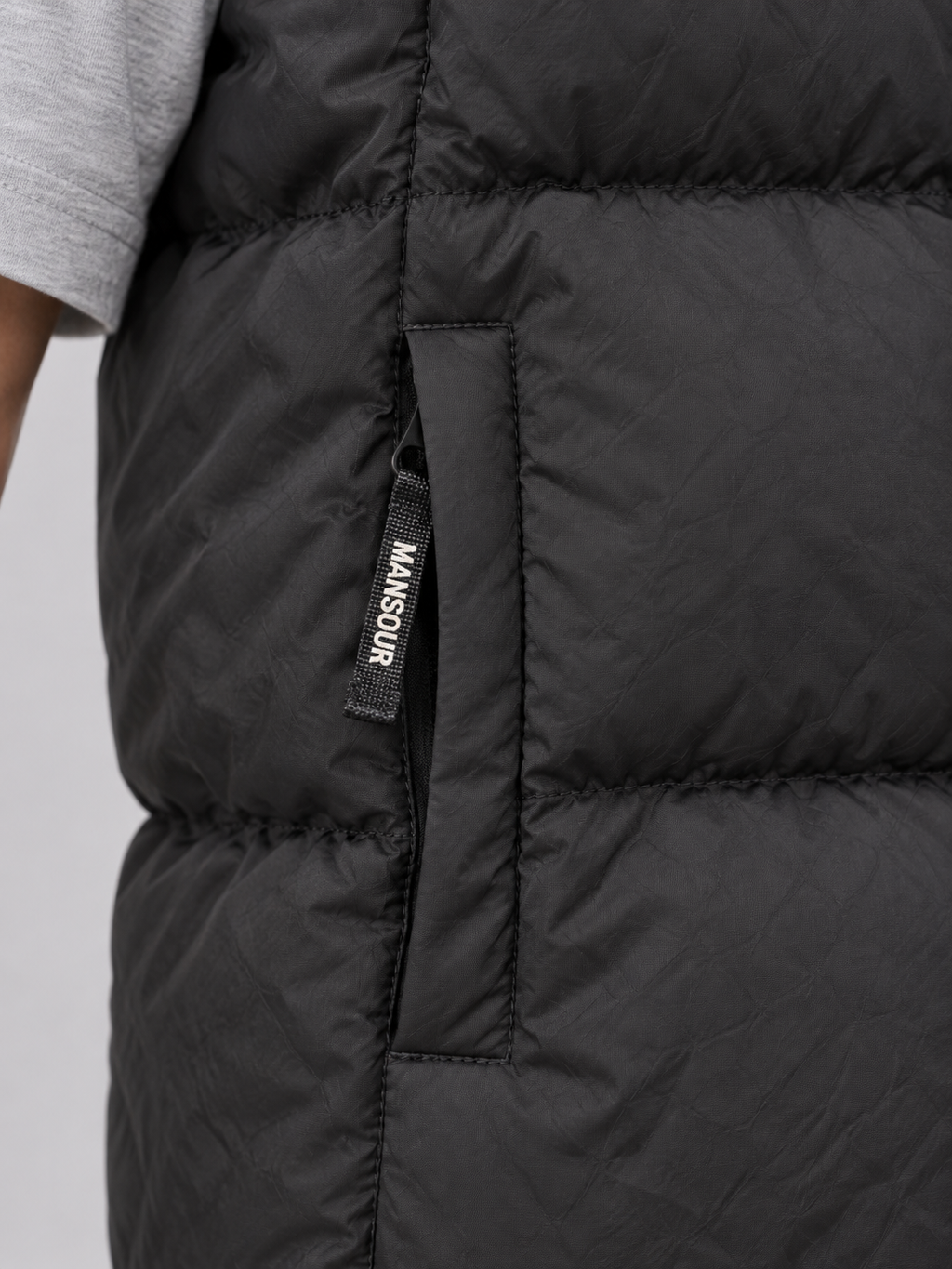 Bodywarmer van nylon