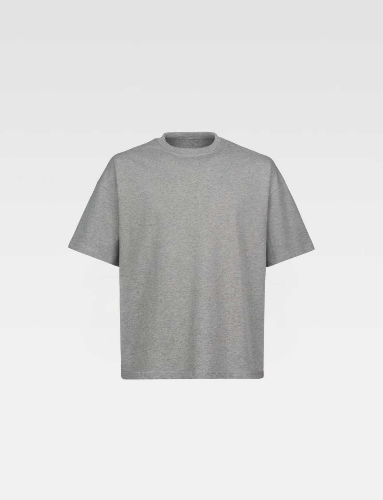 Heather Grey Boxy Oversized T-shirt