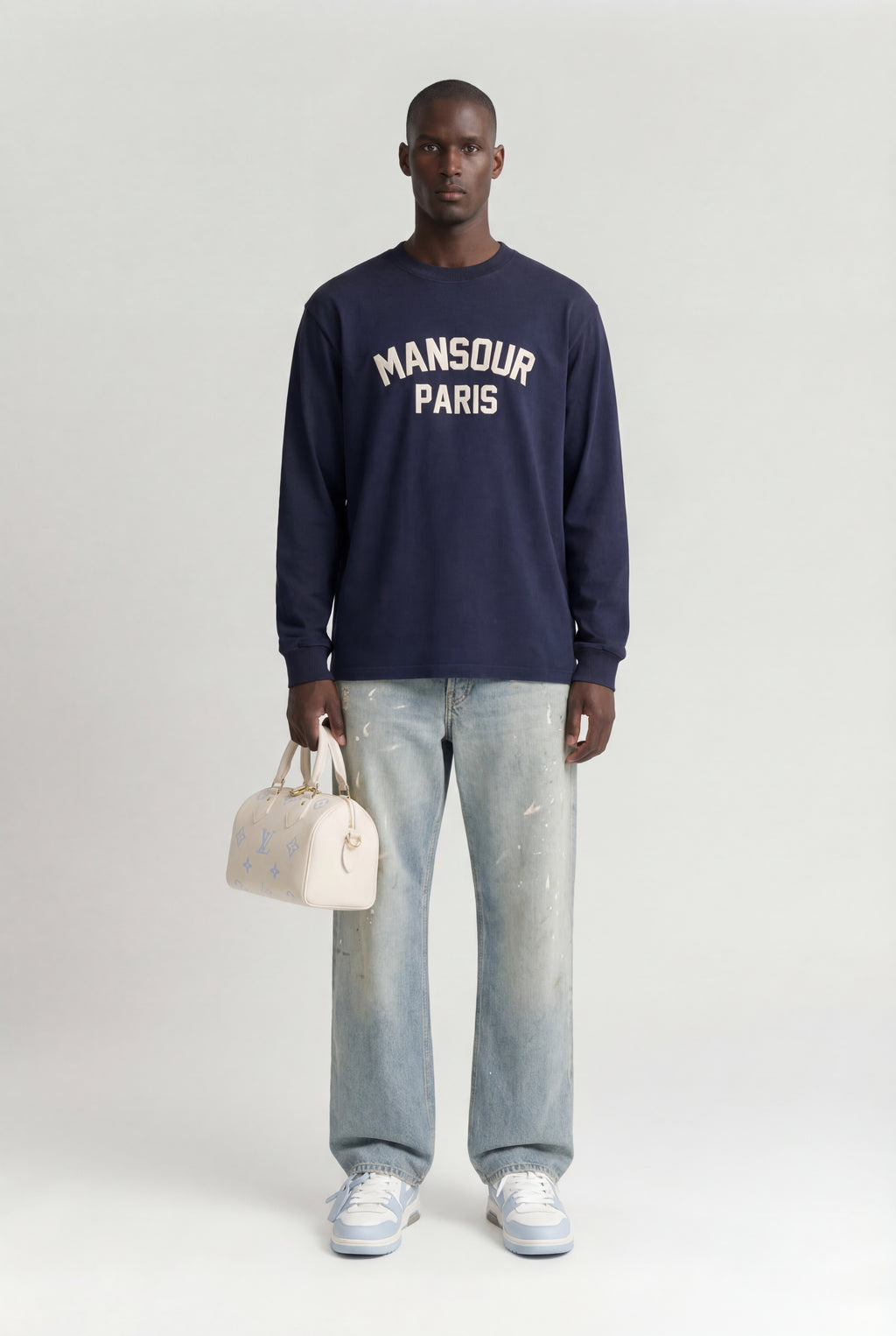 Paris College Longsleeve Bariton Blue