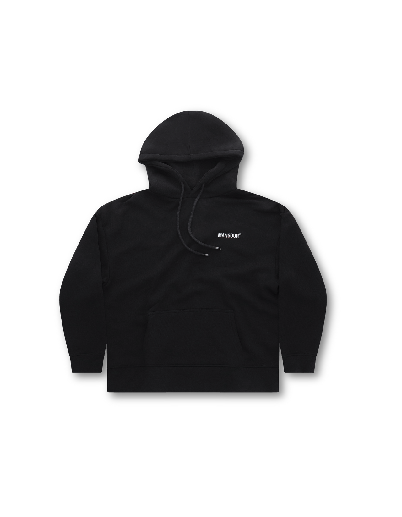 Logo hoodie zwart