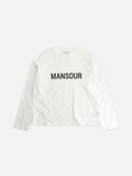 Monogram Longsleeve Cannoli Cream