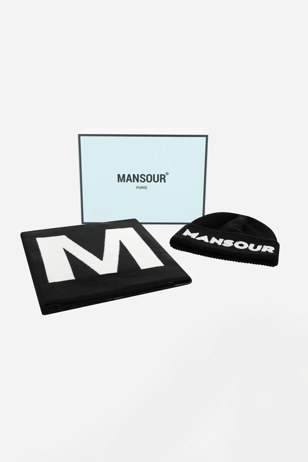 Patch Beanie en Logo Sjaal