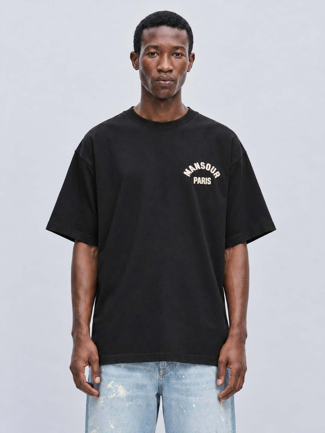 Paris College T-shirt Black