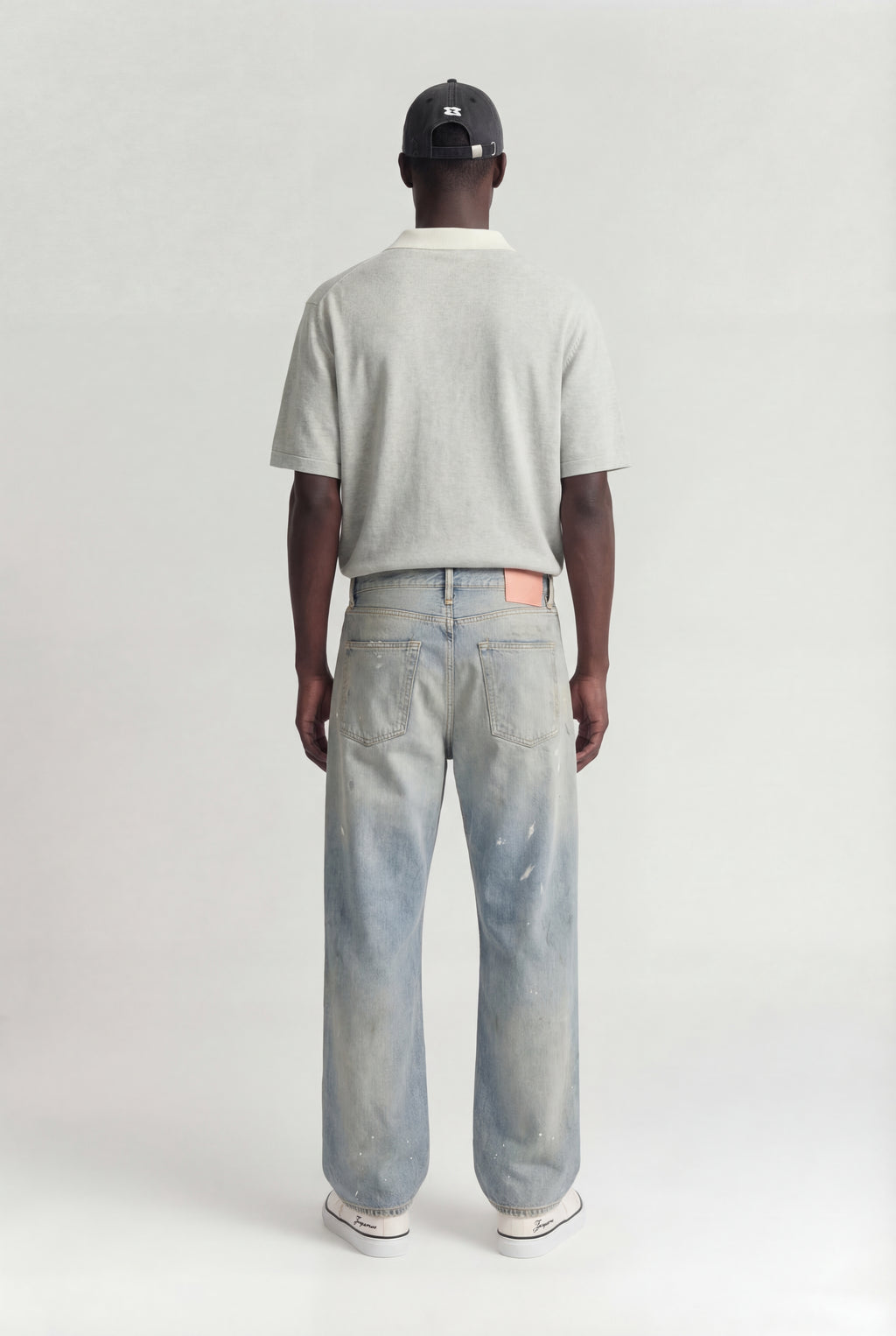 Polo en tricot Jacquard
