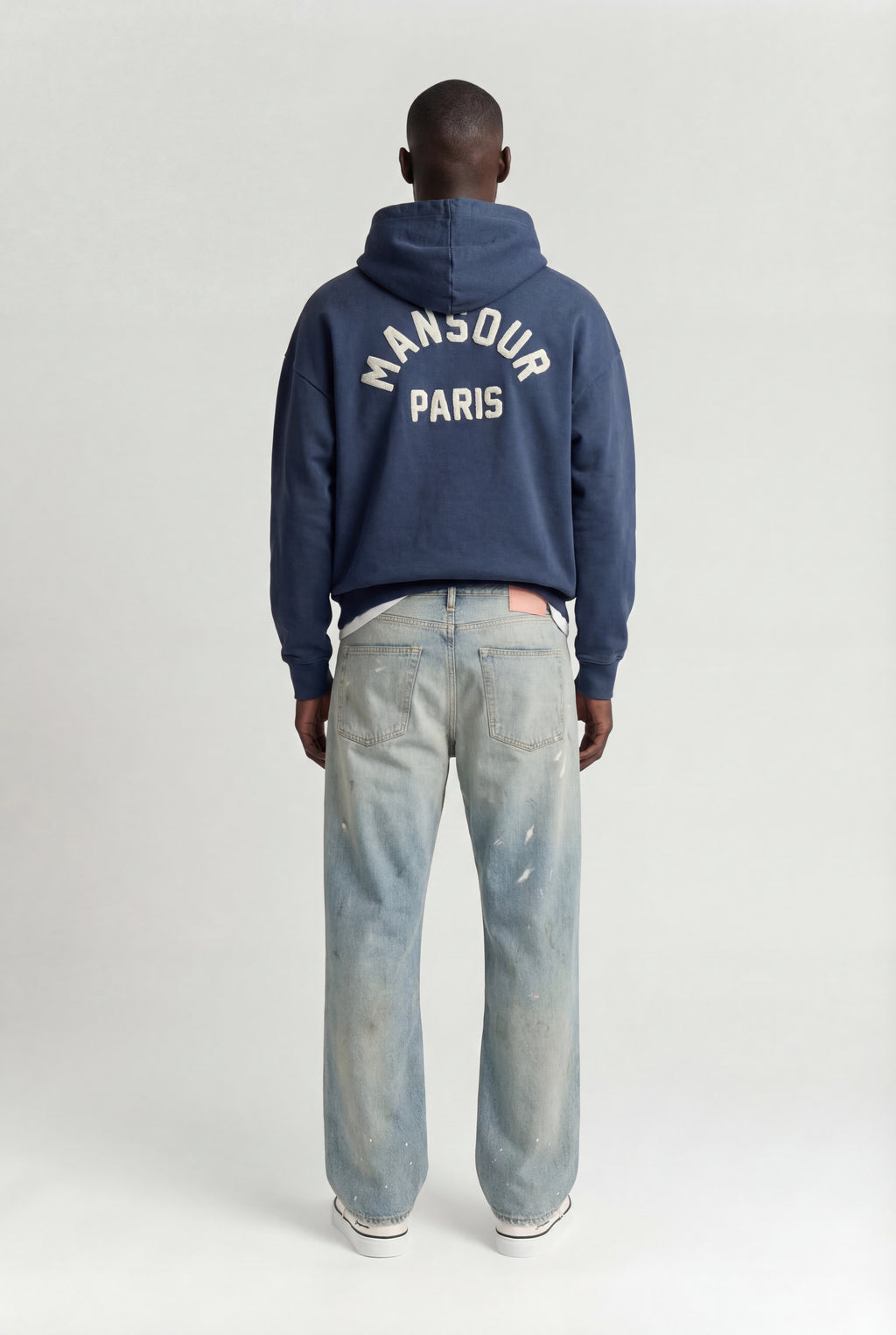 Paris College Hoodie Bariton Blue