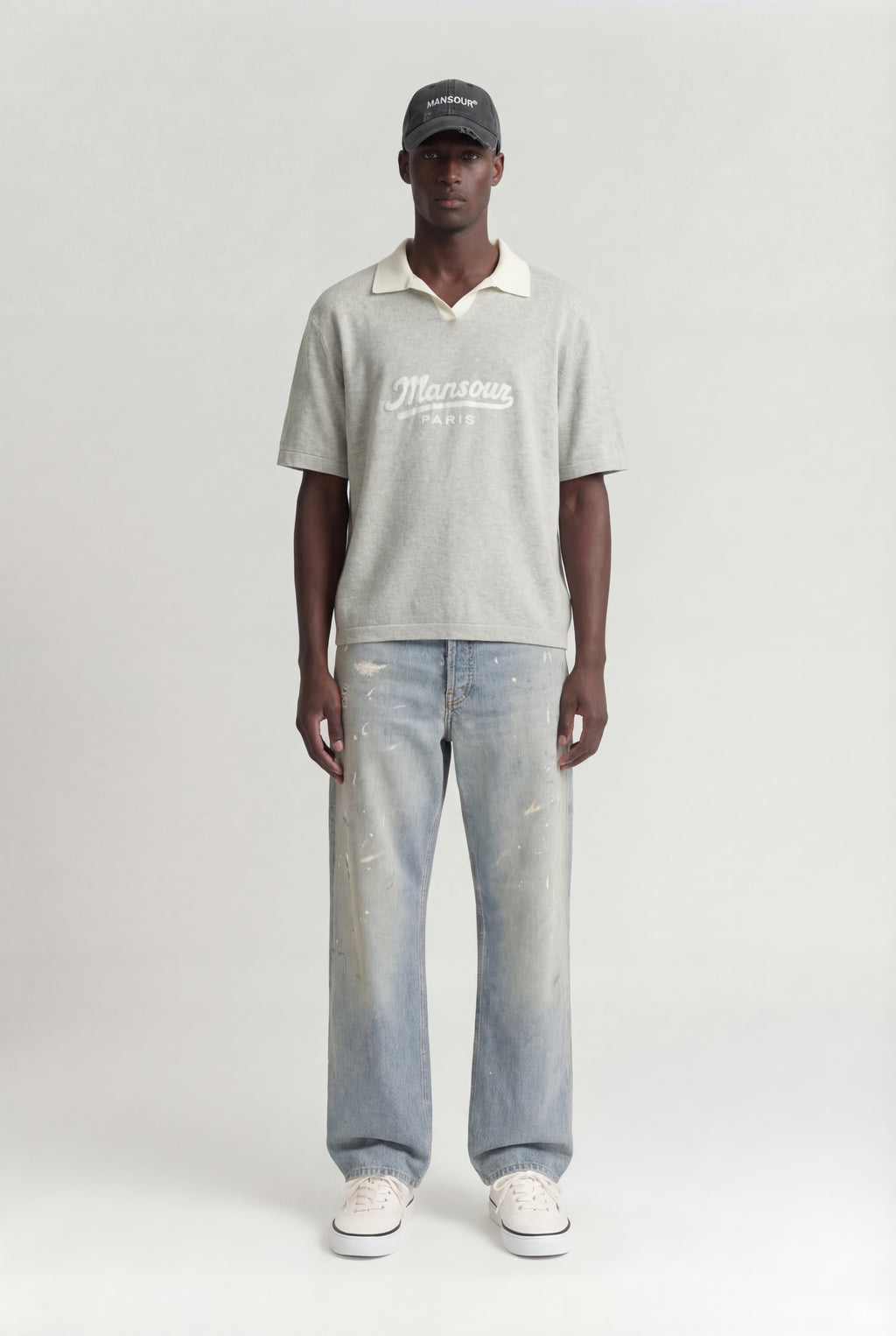 Polo en tricot Jacquard