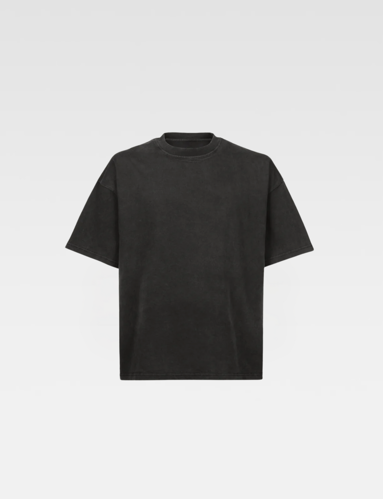 Vintage Black Boxy Oversized T-shirt