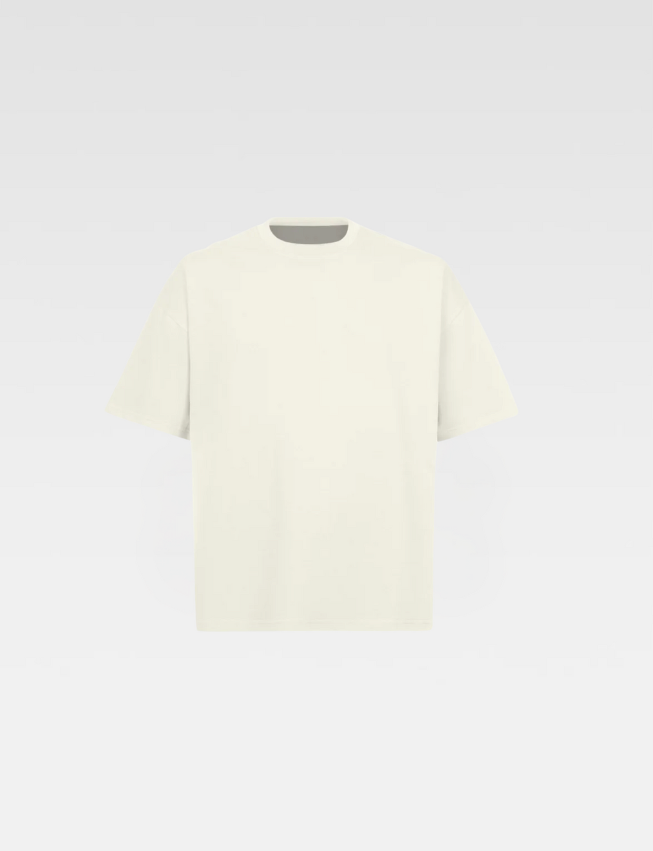 Vintage White Boxy Oversized T-shirt